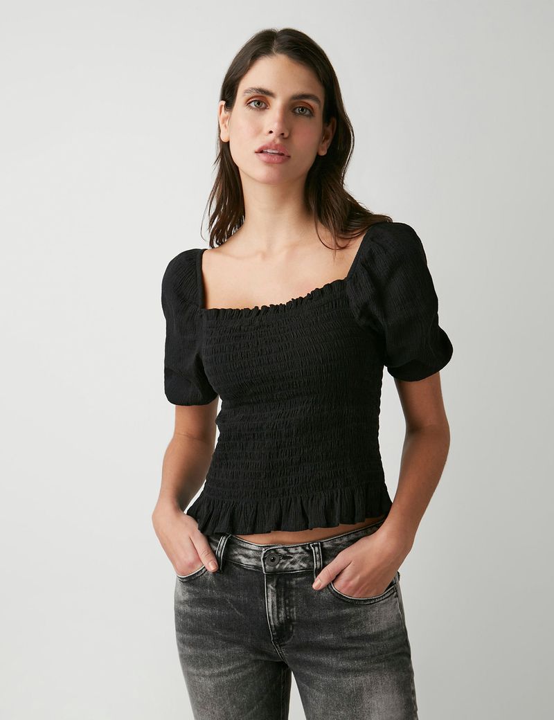 CAMISA-MUJER-MANGA-CORTA-CHEVIGNON-712D009-NEGRO-1.JPG