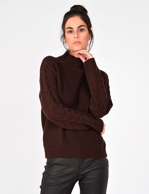 Sweater mujer manga larga molly bracken la820a21