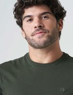 CAMISETA-HOMBRE-SLIM-AMERICANINO-840C000-VERDE