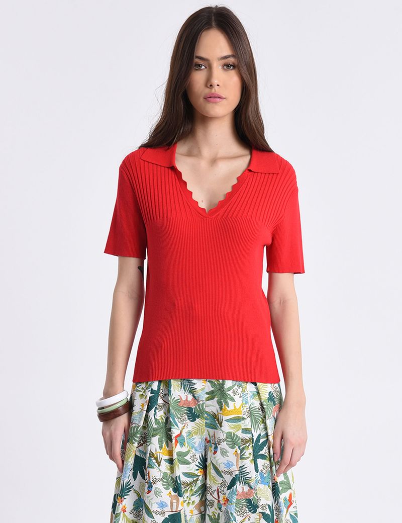SWEATER-MUJER-TEJIDO-MOLLY-BRACKEN-LA965AE-ROJO