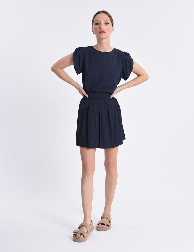 TOP-MUJER-MANGA-CORTA-MOLLY-BRACKEN-LA378CAE-AZUL