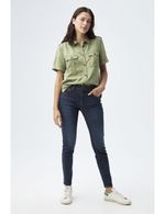 CAMISA-MUJER-MANGA-CORTA-AMERICANINO-611D004-VERDE