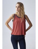 CAMISETA-MUJER-BASICA-AMERICANINO-601D005-ROJO