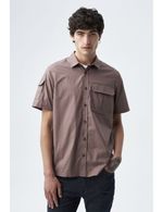 CAMISA-HOMBRE-CARGO-AMERICANINO-811D000-CAFE