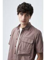 CAMISA-HOMBRE-CARGO-AMERICANINO-811D000-CAFE