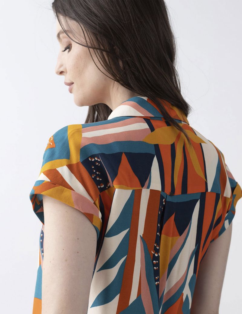 CAMISA-MUJER-MANGA-LARGA-ESPRIT-911D011-ANARANJADO