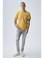 CAMISETA-HOMBRE-SLIM-AMERICANINO-841D010-AMARILLO