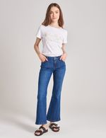 JEAN-MUJER-FLARE-ESPRIT-672D006-AZUL