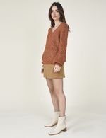 SWEATER-MUJER-TEJIDO-MOLLY-BRACKEN-LA824H21-MARRON