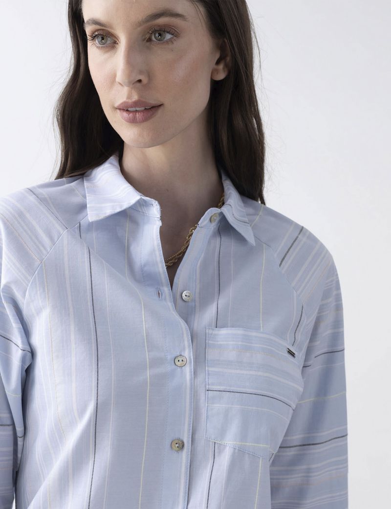 CAMISA-MUJER-MANGA-LARGA-ESPRIT-111D001-AZUL