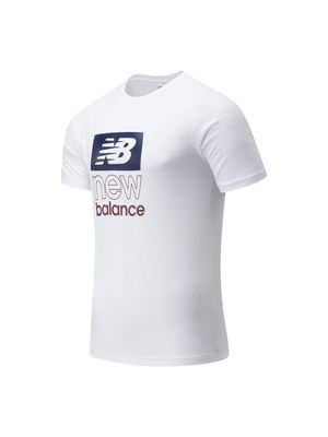 Camiseta mc de hombre new balance mt13900wt