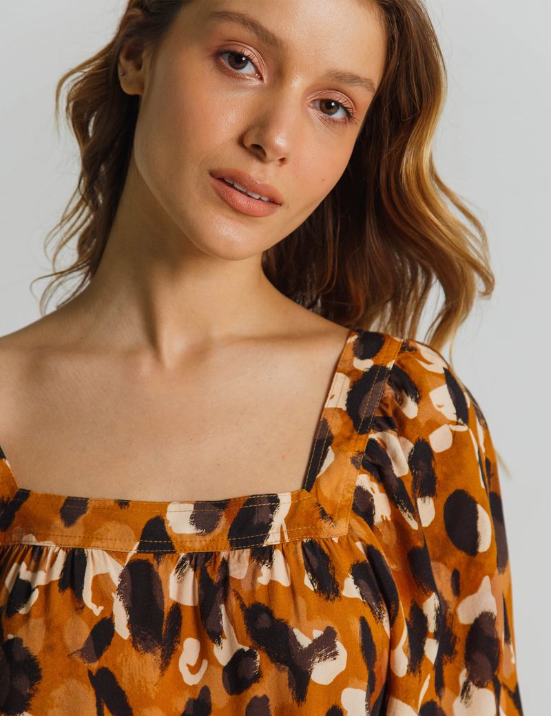 CAMISA-MUJER-MANGA-3-4-ESPRIT-919D012-CAQUI-3.JPG