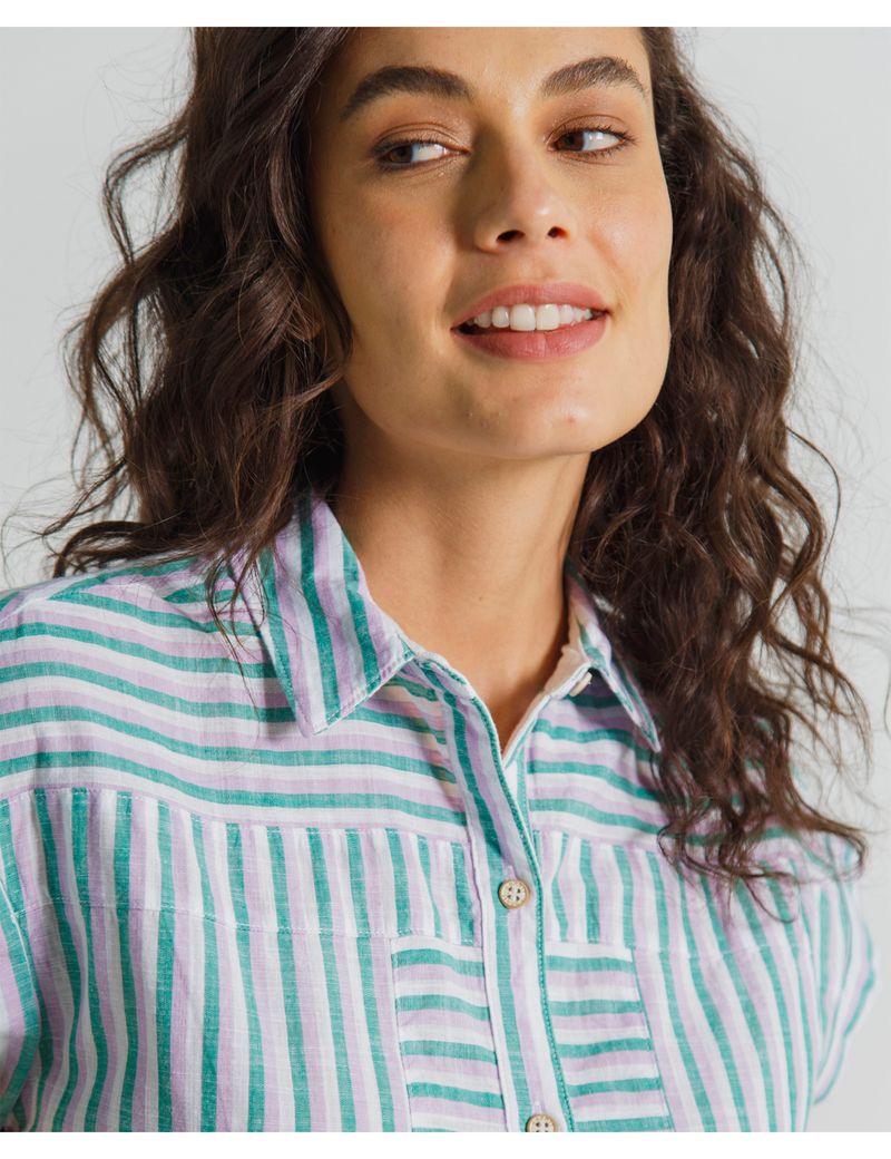 CAMISA-MUJER-MANGA-CORTA-ESPRIT-919D026-VERDE-3.JPG