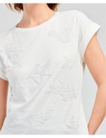 CAMISETA-MUJER-MANGA-CORTA-ESPRIT-601E000-CRUDO-4.JPG