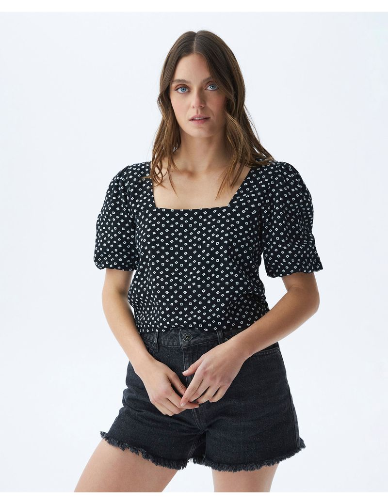 CAMISA-MUJER-MANGA-CORTA-CHEVIGNON-711E024-NEGRO-1.JPG