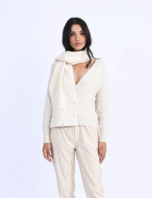 BUFANDA DE PUNTO PARA MUJER  MOLLY BRACKEN B265BH