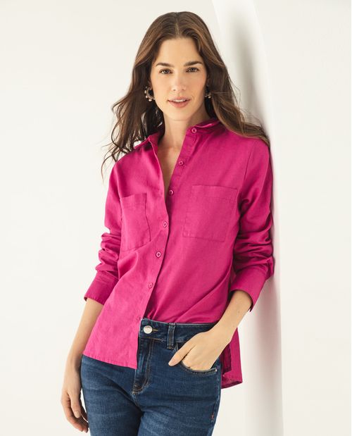 CAMISA DE MUJER M/ LARGA 119E002 ESPRIT