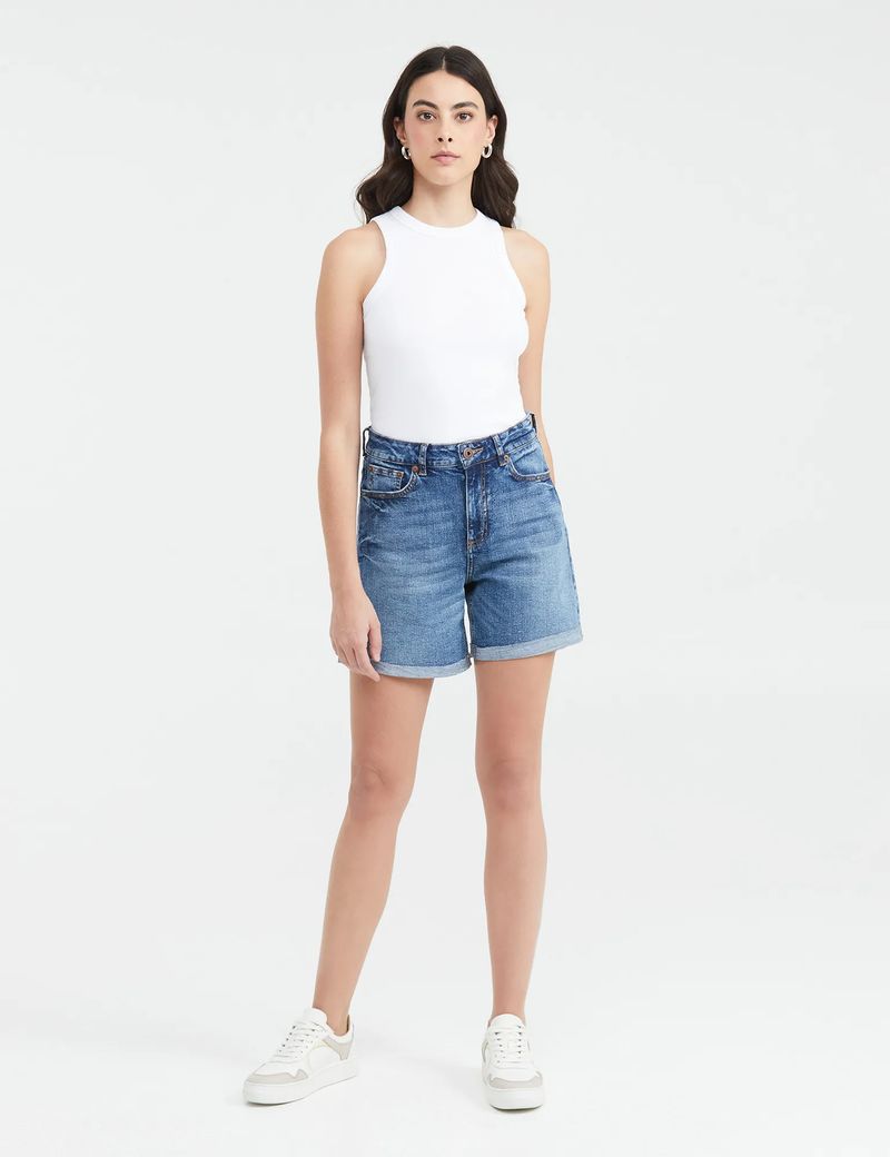 SHORT-MUJER-CLASICO-CHEVIGNON-459F001-AZUL