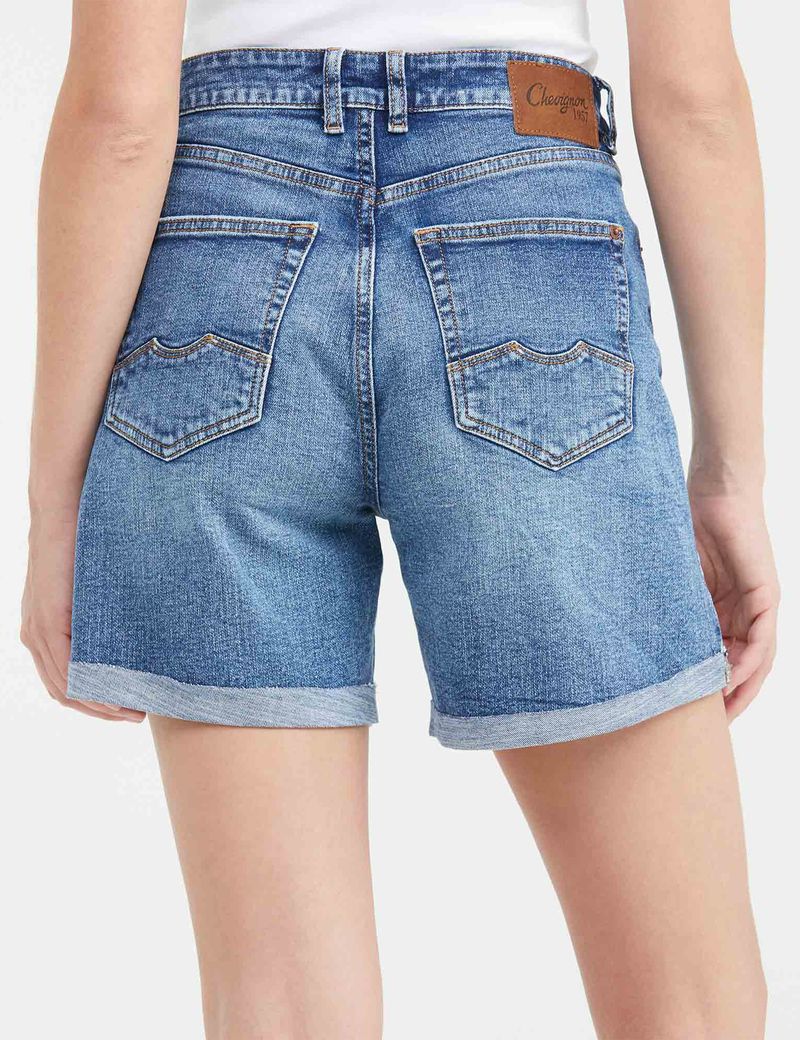 SHORT-MUJER-CLASICO-CHEVIGNON-459F001-AZUL