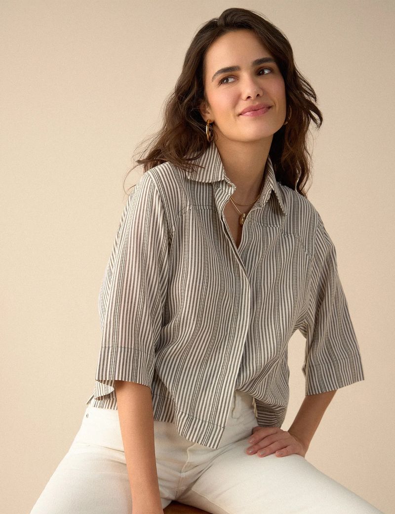 CAMISA-MUJER-MANGA-3-4-ESPRIT-611G003-VERDE-2.JPG