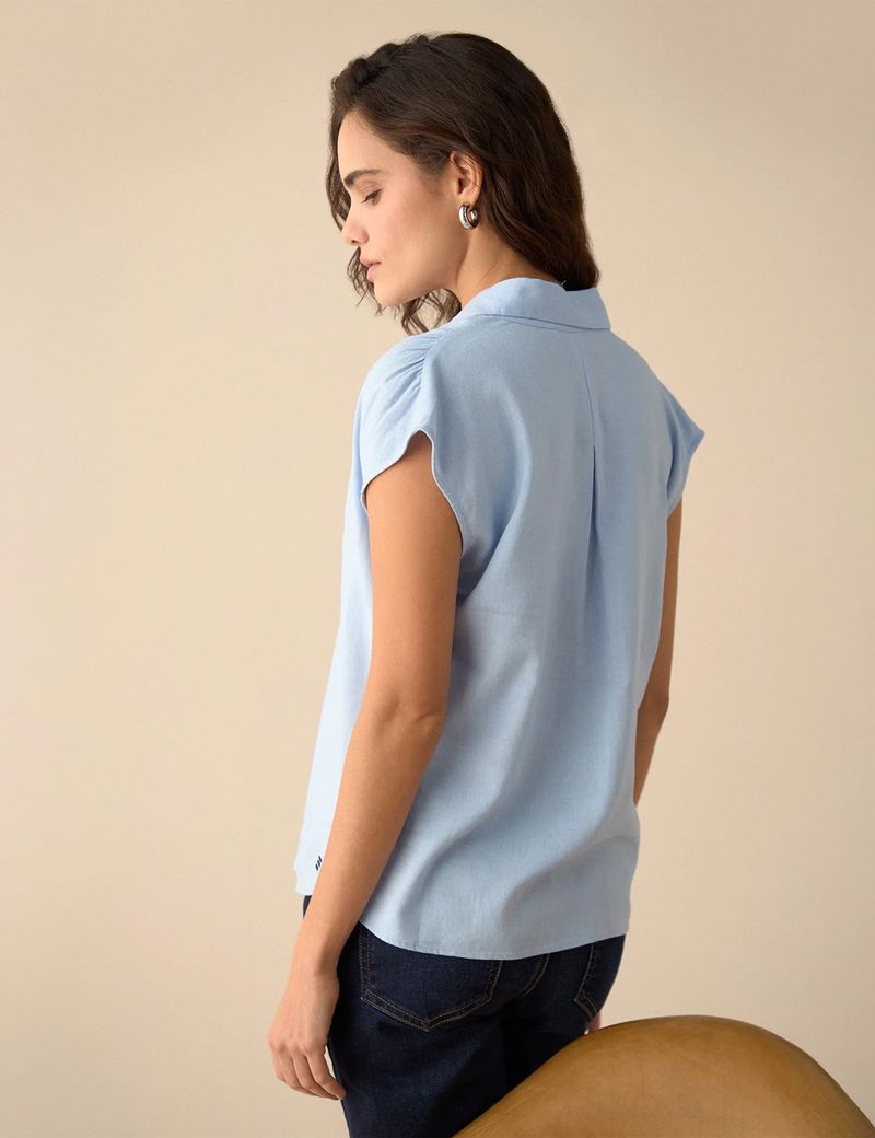 CAMISA-MUJER-MANGA-SISA-ESPRIT-111G001-AZUL-3.JPG