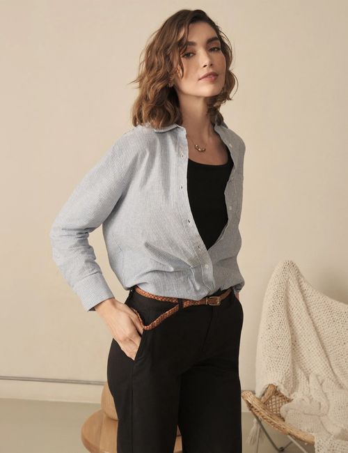 CAMISA MUJER MANGA LARGA ESPRIT 110G912
