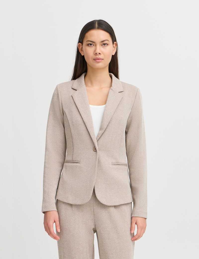 CHAQUETA-MUJER-BLAZER-ICHI-20121600-MARRON