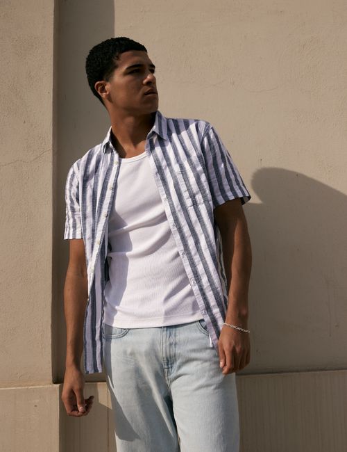 Camisa Hombre Clasica Blend He 20718198