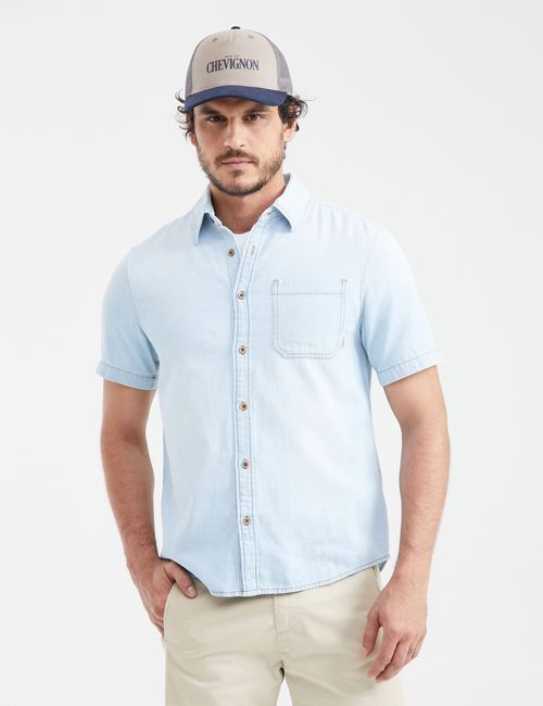 CAMISA HOMBRE DENIM CHEVIGNON 311G001