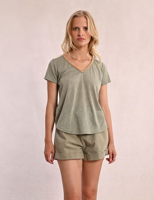 Camiseta Mujer Clasica Molly Bracken T427Dp