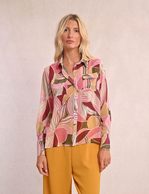 Blusa Mujer Clasica Molly Bracken P1744De