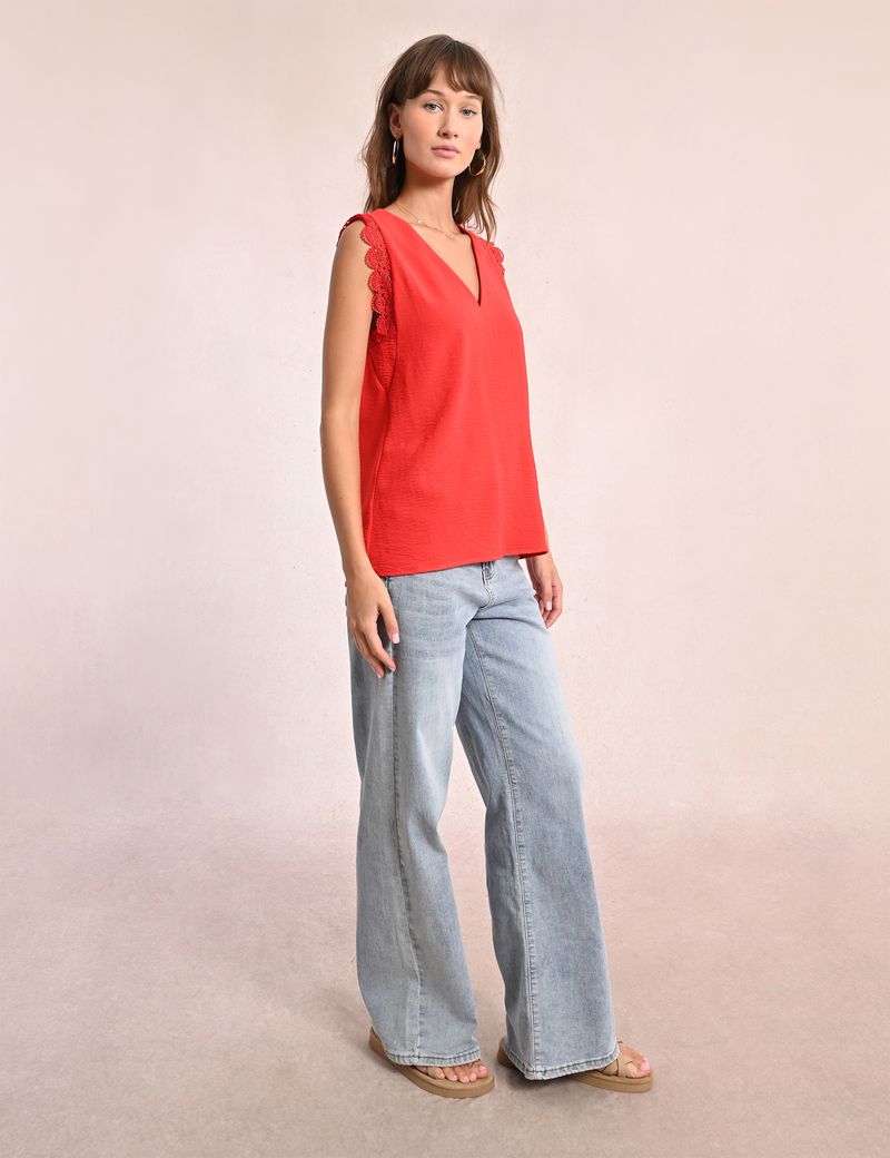 BLUSA-MUJER-CLASICA-MOLLY-BRACKEN-G885DE-RED-2.JPG