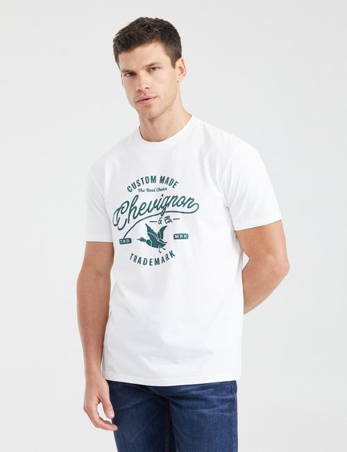 Camiseta Hombre Slim Chevignon 641G006