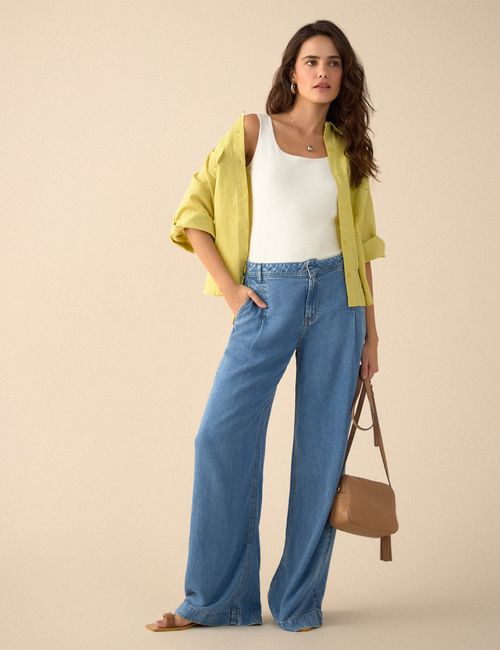 JEAN MUJER WIDE LEG ESPRIT 471G008
