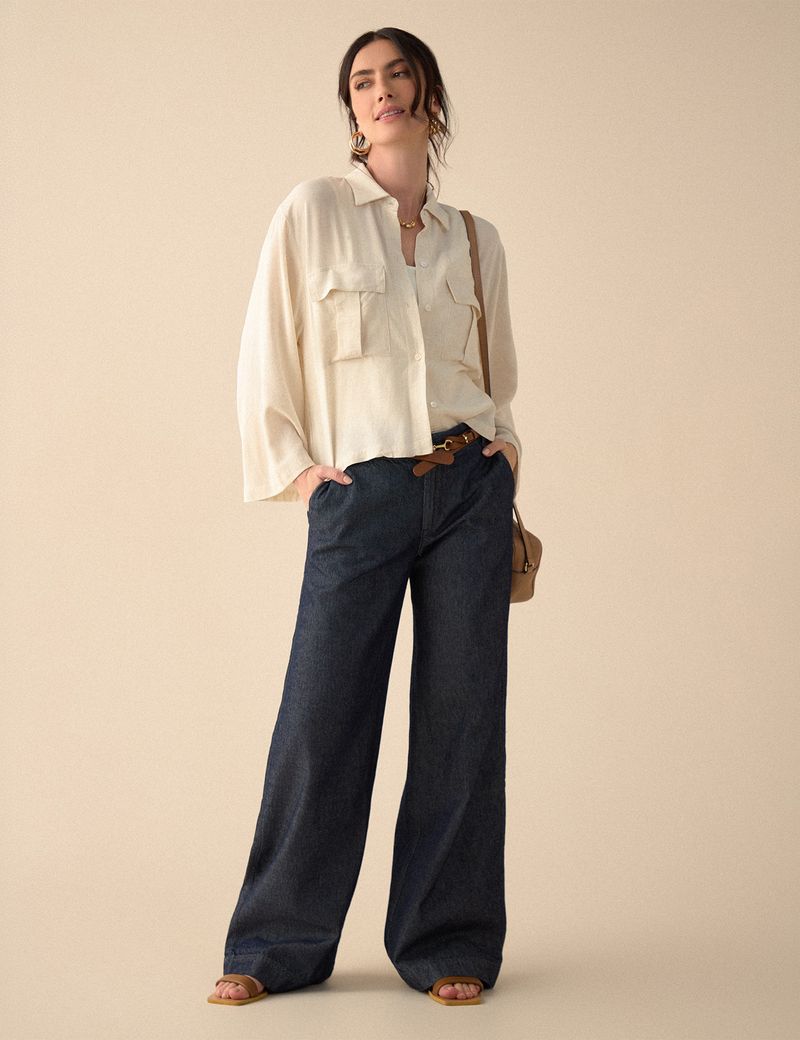 CAMISA-MUJER-MANGA-3-4-ESPRIT-611G001-CRUDO-2.JPG
