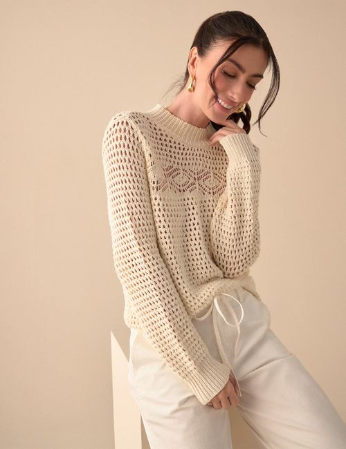 SWEATER MUJER TEJIDO ESPRIT 661G215