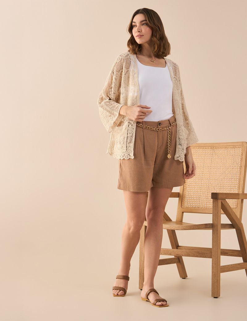 SHORT-MUJER-BASIC-ESPRIT-151G000-CAFE-2