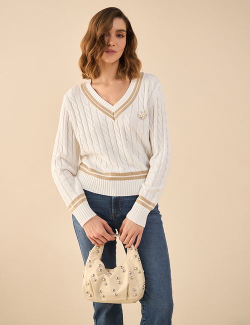 SWEATER TEJIDO  MUJER ESPRIT 162G200