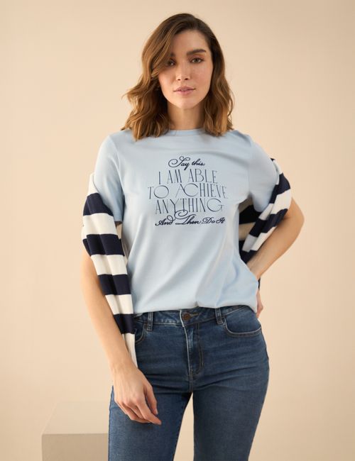 CAMISETA MANGA CORTA MUJER ESPRIT 102G000
