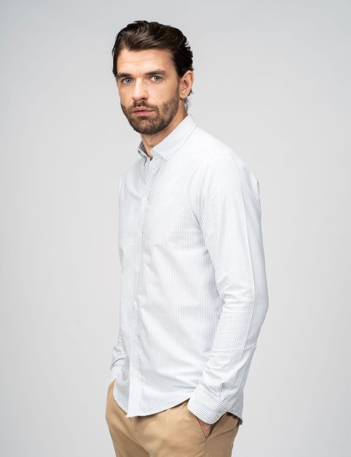 CAMISA OXFORD LISTADA HOMBRE HOLBORN 229G004