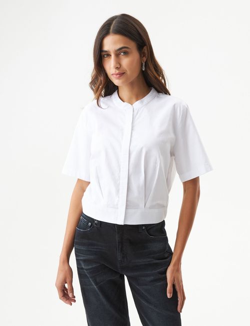 CAMISA MUJER CROPPED CHEVIGNON 719G032